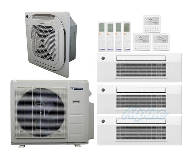 Photo of Blueridge BXM3A36UC0-9CC1-9CC1-9CC1-18CC4 36,000 BTU (3 Ton) 4-Zone 23 SEER2 Inverter R-454B XM3 Series Heat Pump Ultra Cool/Ultra Heat System 61201