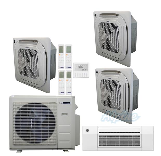 Photo of Blueridge BXM1A36SC0-9CC1-9CC4-9CC4-9CC4 36,000 BTU (3 Ton) 4-Zone 24 SEER2 Inverter R-454B XM1 Series Heat Pump Condenser System 61220