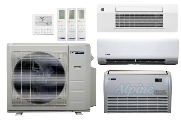 Photo of Blueridge BXM1A36SC0-6WM-9CC1-24FC 36,000 BTU (3 Ton) 3-Zone 24 SEER2 Inverter R-454B XM1 Series Heat Pump Condenser System 61027