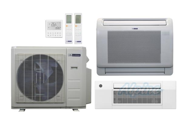 Photo of Blueridge BXM1A18SC0-9CC1-12LW 18,000 BTU (1.5 Ton) 2-Zone 25.1 SEER2 Inverter R-454B XM1 Series Heat Pump Condenser System 61030