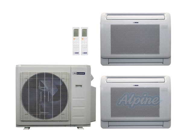 Photo of Blueridge BXM3A27UC0-9LW-9LW 27,000 BTU (2.3 Ton) 2-Zone 23 SEER2 Inverter R-454B XM3 Series Heat Pump Ultra Cool/Ultra Heat System 61036