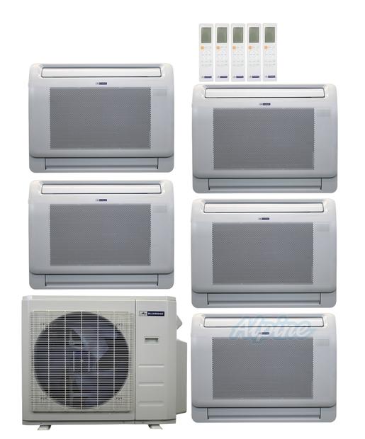 Photo of Blueridge BXM3A36UC0-9LW-9LW-9LW-9LW-12LW 36,000 BTU (3 Ton) 5-Zone 23 SEER2 Inverter R-454B XM3 Series Heat Pump Ultra Cool/Ultra Heat System 61281