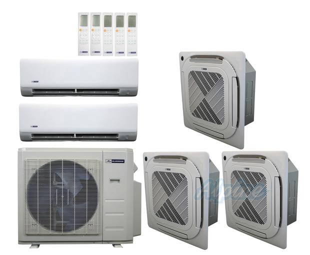 Photo of Blueridge BXM3A36UC0-9CC4-9CC4-9CC4-9WM-12WM 36,000 BTU (3 Ton) 5-Zone 23 SEER2 Inverter R-454B XM3 Series Heat Pump Ultra Cool/Ultra Heat System 61289