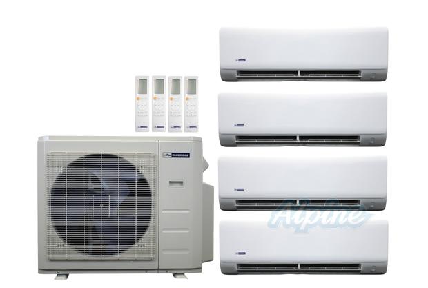Photo of Blueridge BXM1A36SC0-9WM-9WM-9WM-9WM 36,000 BTU (3 Ton) 4-Zone 24 SEER2 Inverter R-454B XM1 Series Heat Pump Condenser System 61061