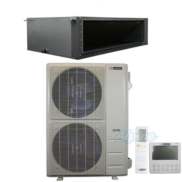 Photo of Blueridge BXL1A48SC0-48CDH 48,000 BTU (4 Ton) 1-Zone 17.1 SEER2 Inverter R-454B XL1 Heat Pump Condenser System 60203