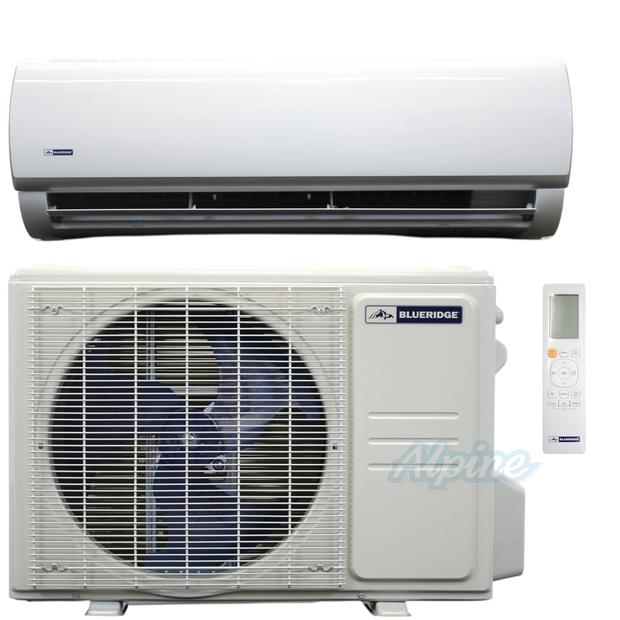 Photo of Blueridge BXS1A12SCV-12WMV 12,000 BTU (1 Ton) 1-Zone 19 SEER2 Inverter R-454B XS1 Heat Pump Condenser System 60473