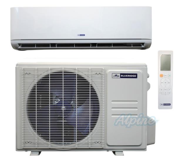 Photo of Blueridge BXS2A12SCV-12WM 12,000 BTU (1 Ton) 1-Zone 21.3 SEER2 Inverter R-454B XS2 Heat Pump Condenser System 60292