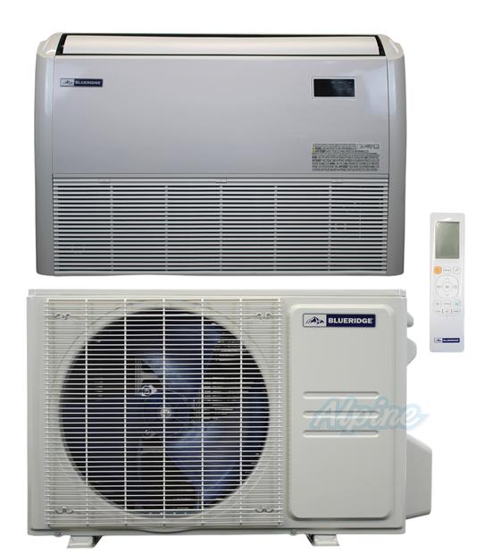 Photo of Blueridge BXS3A18SC0-18FC0 18,000 BTU (1.5 Ton) 1-Zone 22.3 SEER2 Inverter R-454B XS3 Heat Pump Condenser System 60745