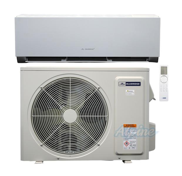 Photo of Blueridge BXS4Z09UCV-9WMV 9,100 BTU (0.8 Ton) 1-Zone 27 SEER2 Inverter R-32 XS4 Heat Pump Ultra Cool/Ultra Heat System 63306