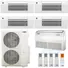 Thumbnail of Blueridge BMM48HH21-9C2-9C2-9C2-12C2-18F 48,000 BTU (4 Ton) 21 SEER / 21.2 SEER2 - M4 SERIES - HYPER HEAT Five Zone Ductless Mini-Split Heat Pump System - Wi-Fi Capable 55634