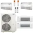Thumbnail of Blueridge BMM55HH19-12C2-12C2-18F-18F 55,000 BTU (4.5 Ton) 19 SEER / 20 SEER2 - M4 SERIES - HYPER HEAT Four Zone Ductless Mini-Split Heat Pump System - Wi-Fi Capable 55585
