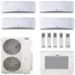 Thumbnail of Blueridge BMM4821-6W-6W-6W-6W-16L 48,000 BTU (4 Ton) 21 SEER / 21.1 SEER2 - M2 SERIES - Five Zone Ductless Mini-Split Heat Pump System - Wi-Fi Capable 46850