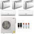 Thumbnail of Blueridge BMKH42LM23UH-9L-9L-9L-12W-12W 42,000 BTU (3.5 Ton) 23 SEER / 16 SEER2 - M5 SERIES - ULTRA HEAT Five Zone Ductless Mini-Split Heat Pump System 43644