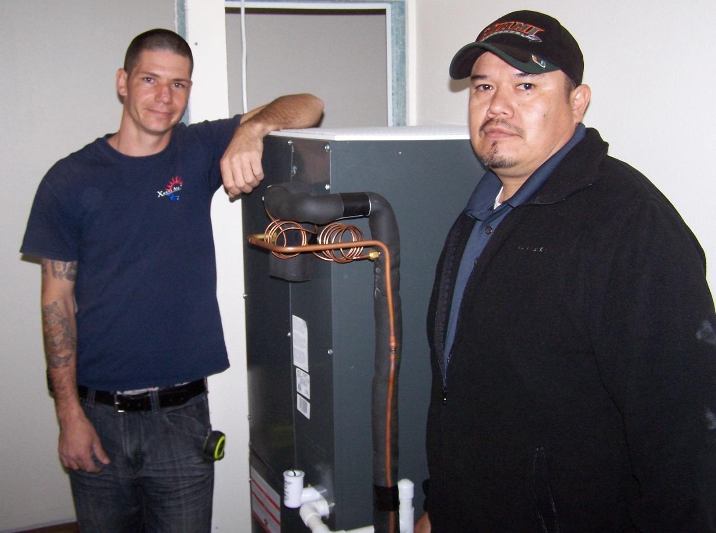 Daniel Stafford with their install