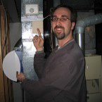 Andy Turner with their install
