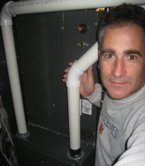 Michael Brugnoni with their install