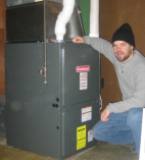 Dave Upgren with their install