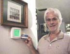 Dennis Stephens with their install