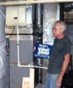 Don Mackintosh with their install