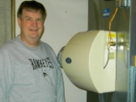 Brian Doran with their install