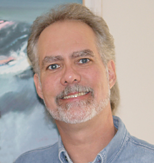 Charles Updike with their install