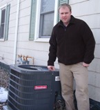 Ben Everson with their install
