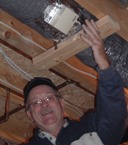 Dennis Godwin with their install