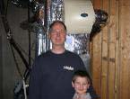 Joseph Fuller with their install