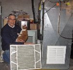 Elbert Kinzie with their install