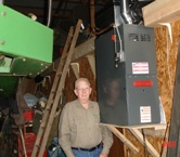 Don Miller with their install