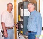 Ronald Green with their install