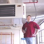 Scott Paige with their install