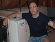 Eric Stutman with their install