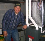 Joe Valinsky with their install