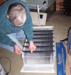 Gloria Wildeman with their install