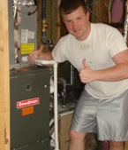 Tony Williams with their install