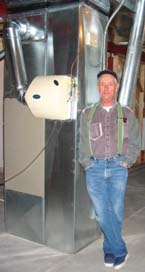 Bob Anderson with their install