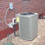 Cash Shelton with their air conditioner
