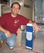 Christopher Sternberg with their install