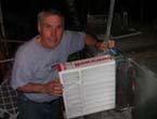 Dale Howard with their install