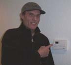 Gerry Harrison with their install