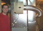 Greg Evans with their install