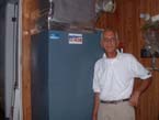 Eric Handford with their install