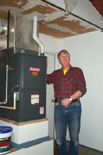 Jerry Martin with their install
