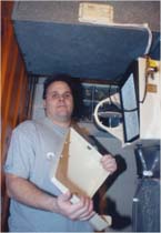 Steve Armbruster with their install