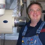 Steve Brown with their install