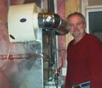 Tom Messink with their install