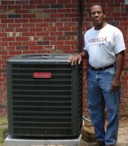 Tony Prayor with their install