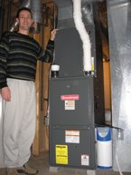 William Brennan with their install